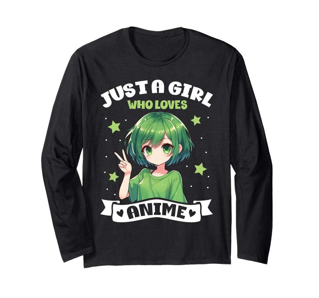 Only for girls who love anime Kawaii anime goods Japanese long sleeve T-shirt