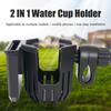 Uchwyt na kubek rowerowy 2 w 1 Uchwyt na kubek na kierownicę roweru z uchwytem na telefon Uchwyt na napoje piwo na motocykl