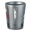 "PEANUTS" Snoopy Double-Walled Stainless Steel Mug, 360ml, Approx. 9 x 11cm, Keeps Drinks at Temperature, Cools Down Easily, Ribbon Design, Snoopy Goo