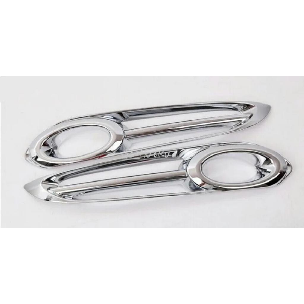 New! Front + Rear Fog Light Lamp Cover Trim for Honda Vezel 2014 2015