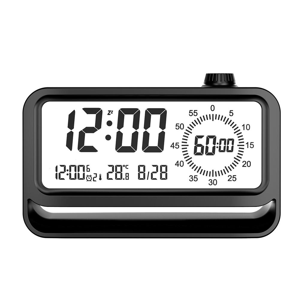 High Tech Multifunctional Electronic Alarm Clock Featuring Smart Design & Intuitive Controls Suitable For All Users