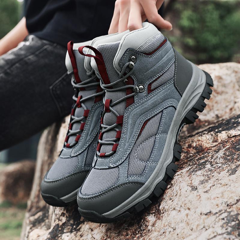 High Top Breathable Hiking Shoes Tactical Sport Men'S Shoes Male  Mountain Climbing Shoes Hunting Boots Men Outdoor Boots