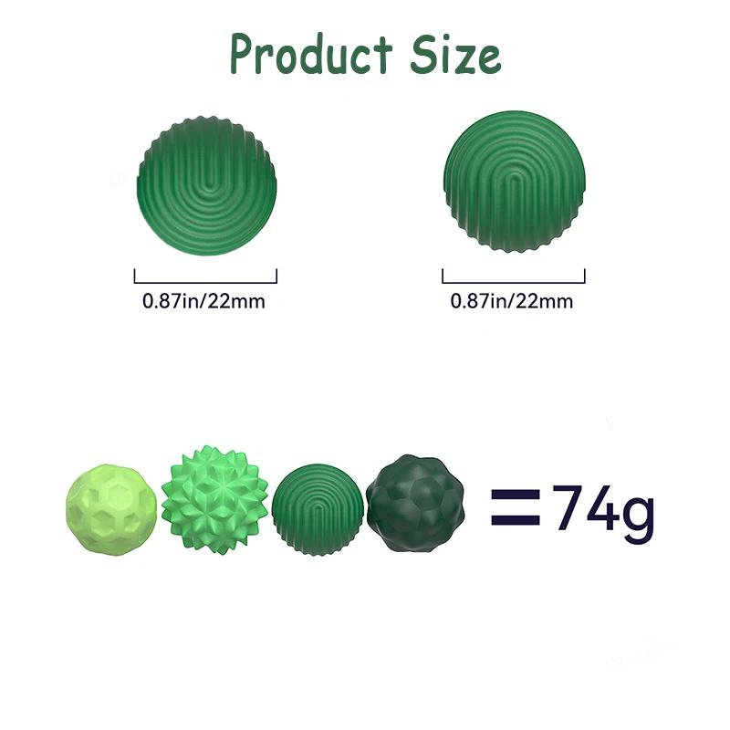 Kid Silicone Magnetic Sensory Balls Fidget Toy Worry Balls Autism Calming Fidgeting Toy Adults Anxiety Relief Stress Sensory Toy