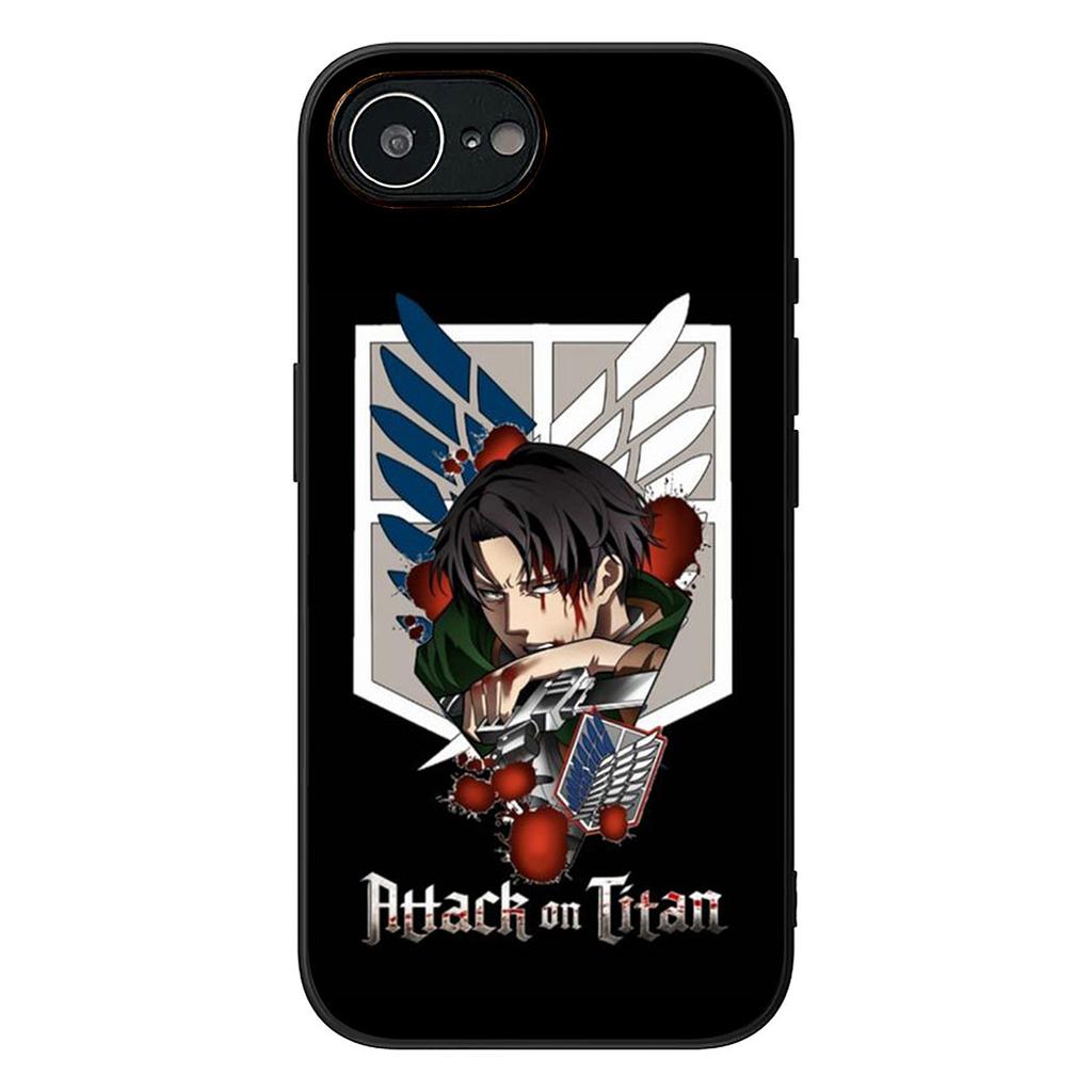 Levi Eren Jaeger Attack On Titan Phone Case for Samsung Galaxy A04 J7 J5 J2 Prime J8 A01 A02 A03  A42 M06 M16 M56 M23 G57 Cover
