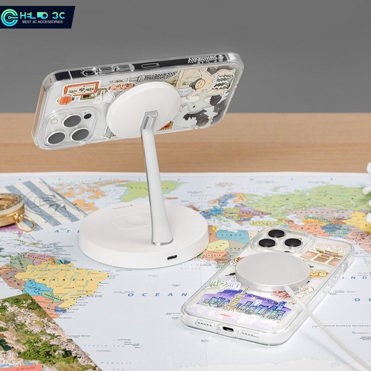 Switcheasy City Painting magnetic case compatible with iphone 15 pro max case shockproof case iphone 15 case drop-ressistant for iphone 15 plus case