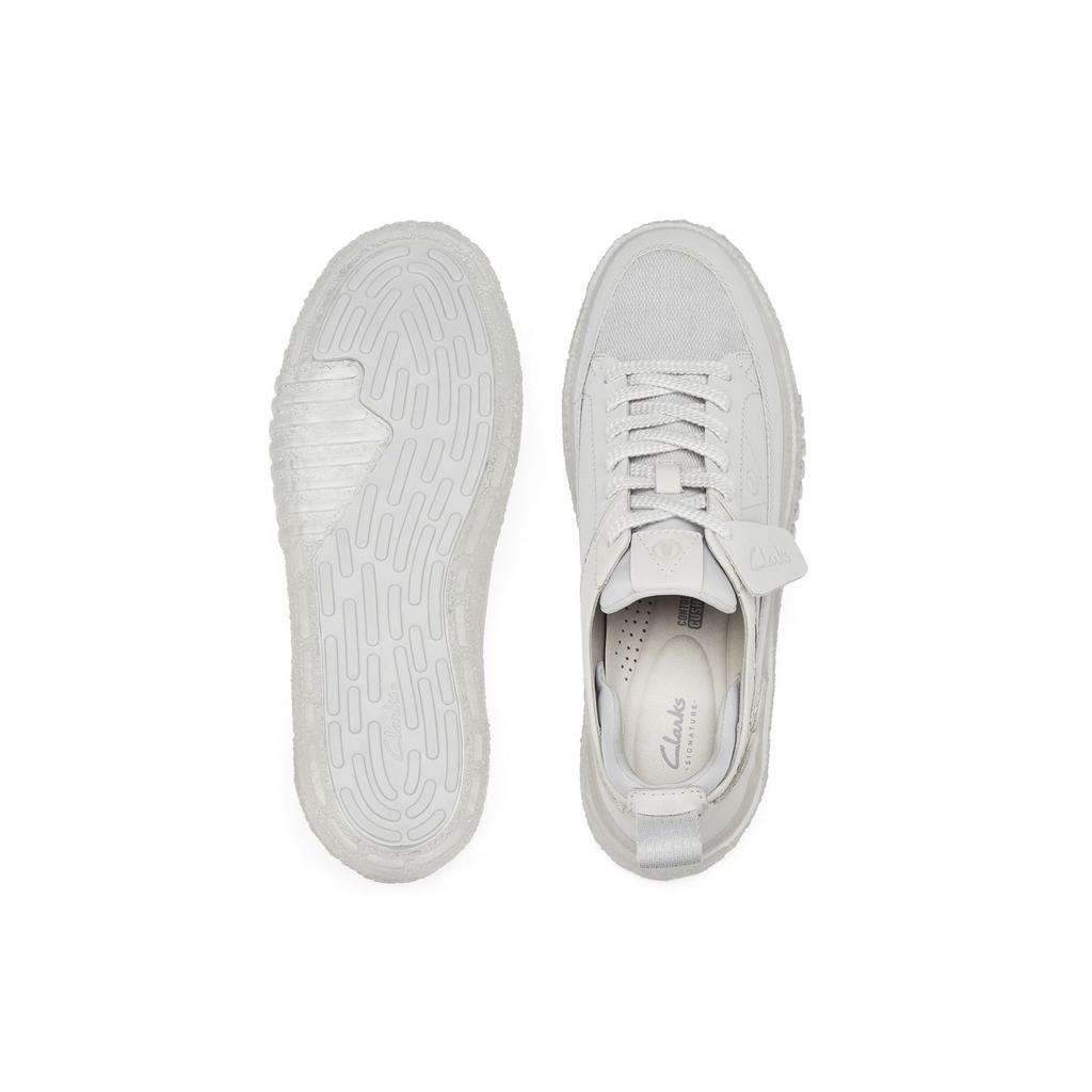 Clarks Leather Street Fashion Casual Low-Top Sneakers Men sneakers White 261761867