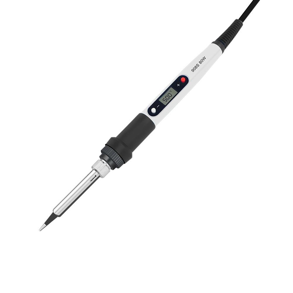 80W Adjustable Temperature Digital Electric Soldering Iron Set Kit 220V / 110V LCD Electric Soldering Iron Welding Repair Tools