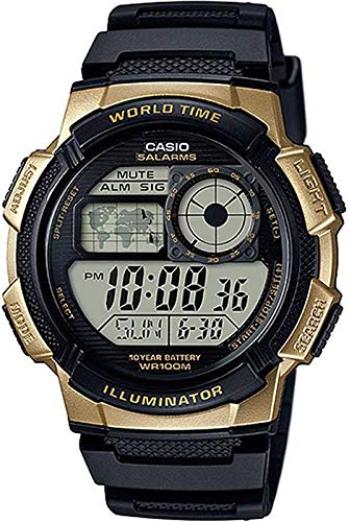 

CASIO World Time цифровые часы Overseas Model x [Casio] мужские AE-1000 (Черное золото) [Элемент]