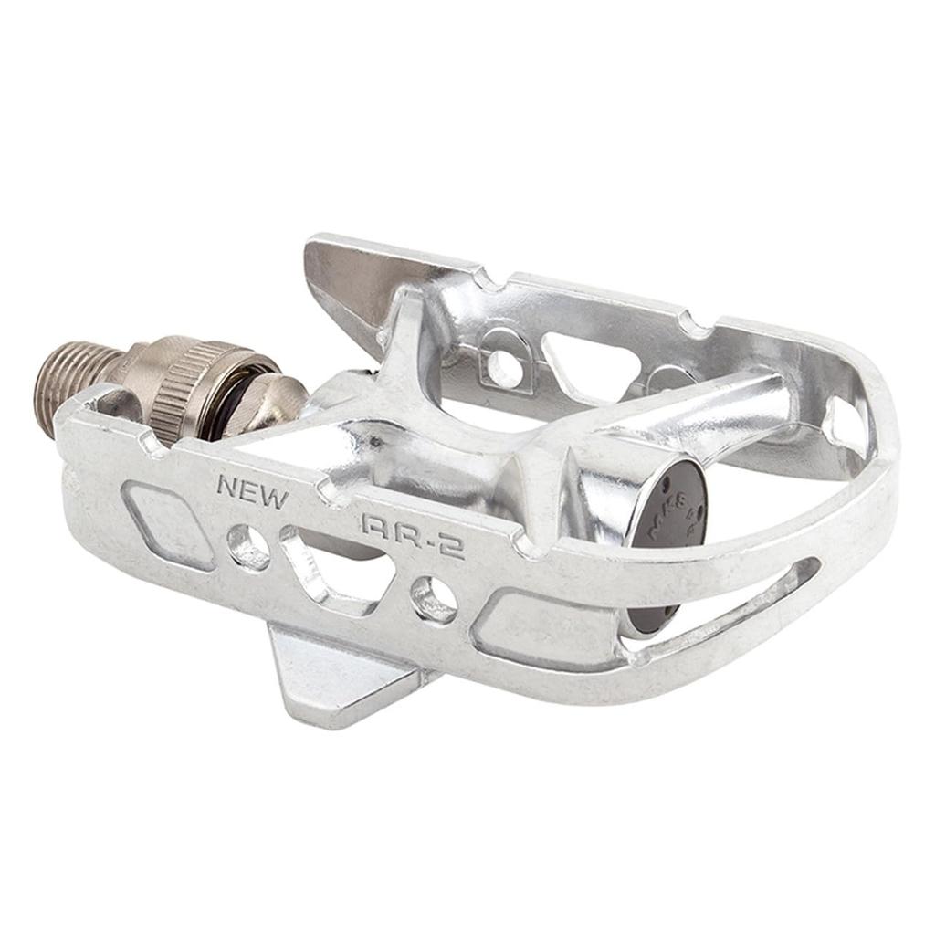 Mikashima Bicycle Pedal Ezy Silver (MKS) AR-2 (AR-2 Easy)