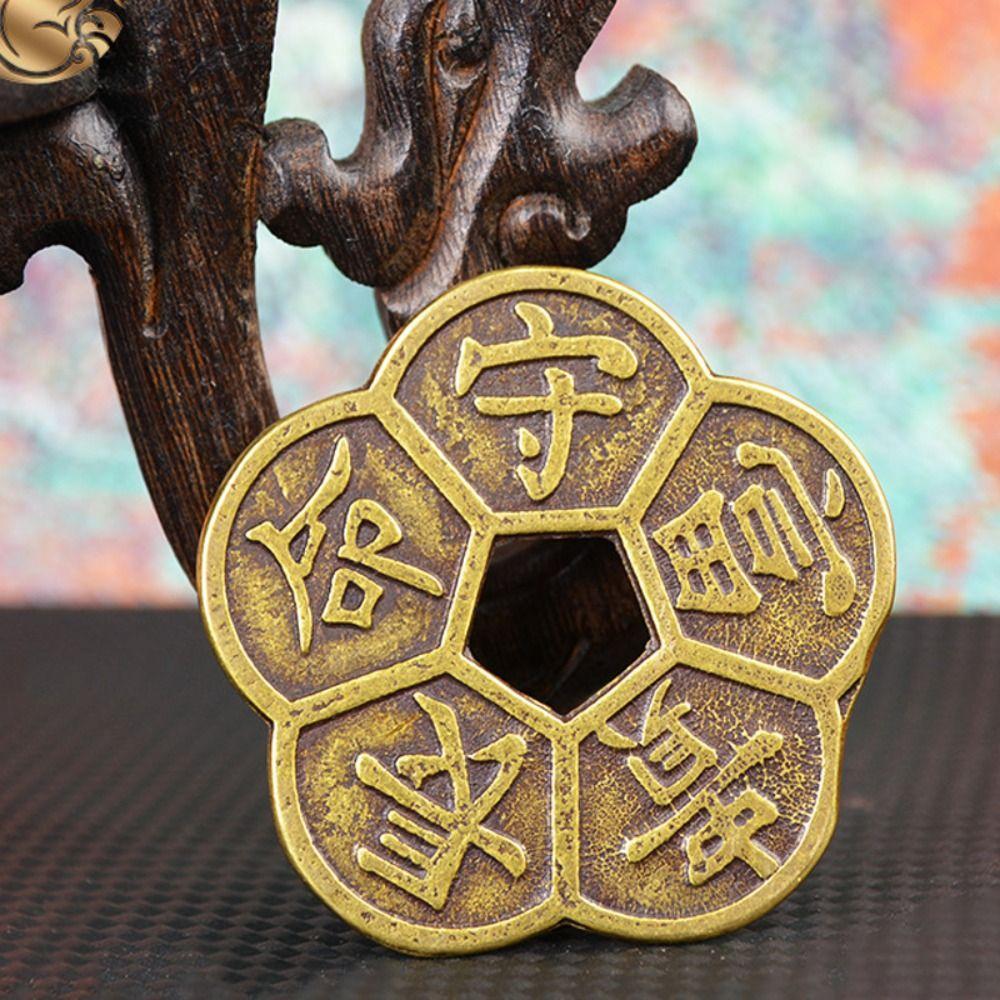 Copper Ancient Coins Enhancement Collection Lucky Coins Feng Shui Coins  Feng Shui Placement