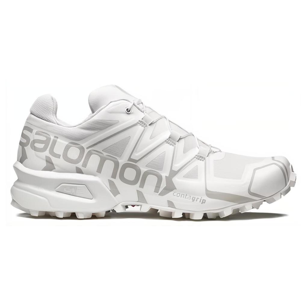 SALOMON Cross Versatile Comfortable Shock Absorbing Low Top Outdoor Functional Shoes Unisex Shoes Silver L47384200