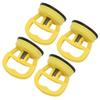 4Pcs Screen Suction Cup Strong Pulling Force Ergonomic Design Dent Design Colorful Suction Cup for