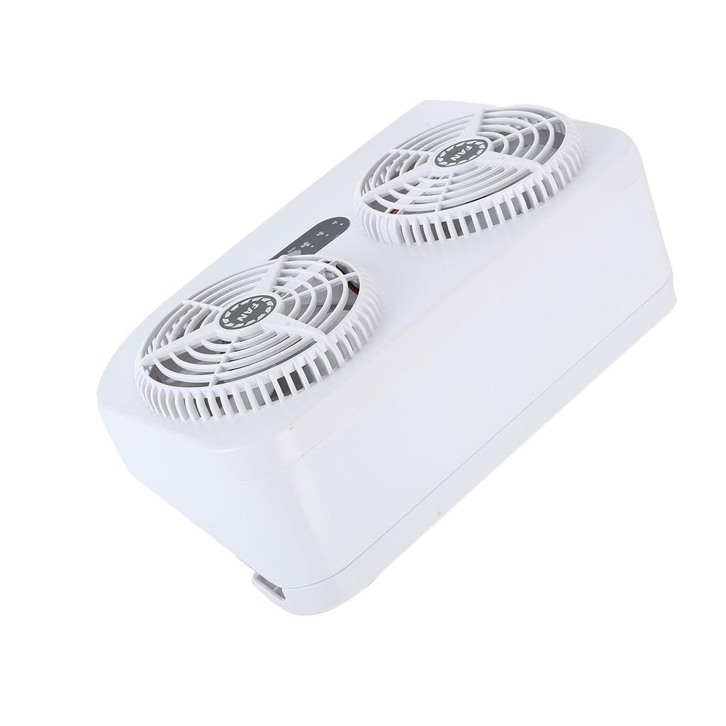 Air Vent Exhaust Fan 2.4V USB Charging 3 Level Adjustable Crush Heat Resistant for Home Automobile