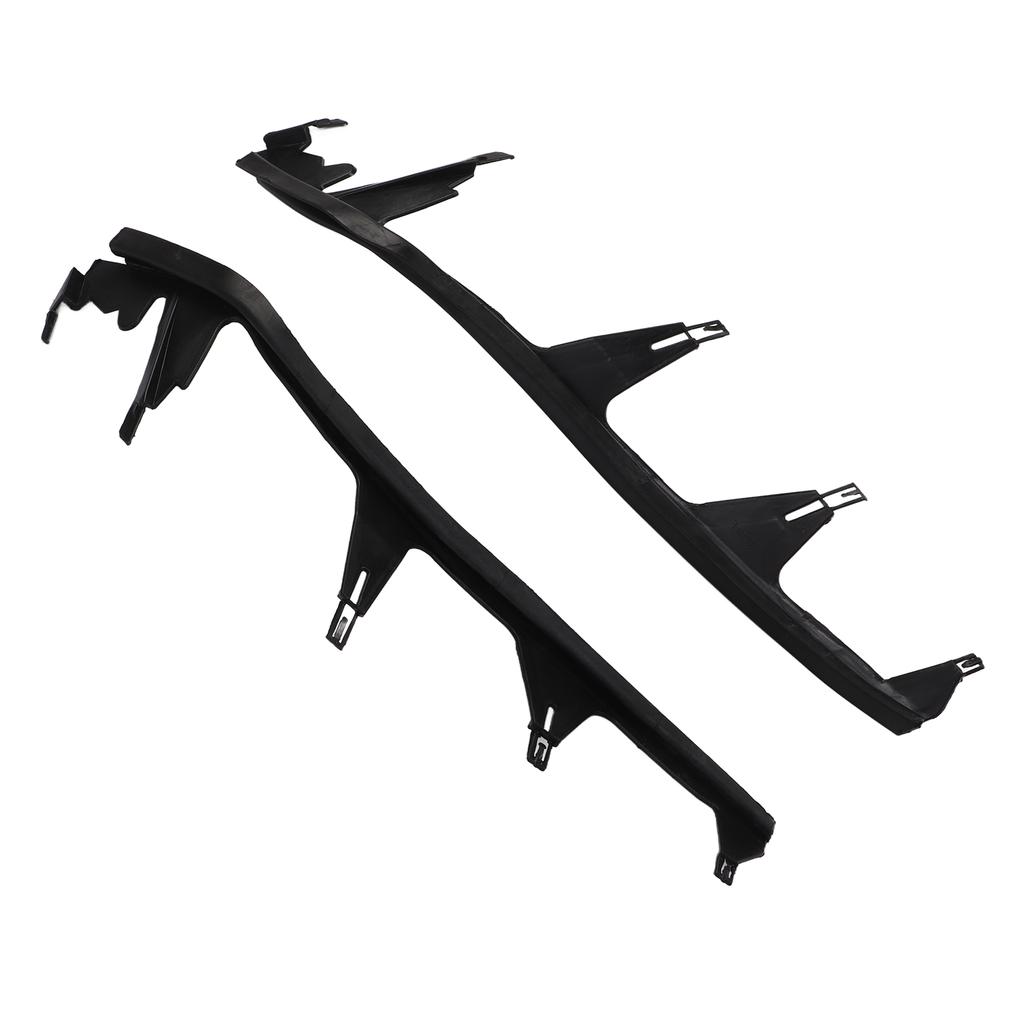 1 Pair Car Headlight Cover Gasket 63128384490 Strong Sealing Black Rubber Flexible Replacement For 3 SERIES E46 Pre‑LCI