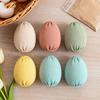 Dekorative påskeegg Håndvevde Pastell Strikkede Påskeegg 2,36 Tommer Gjenbrukbare Vårdekorasjoner for DIY Kurver Pynt Borddekorasjon
