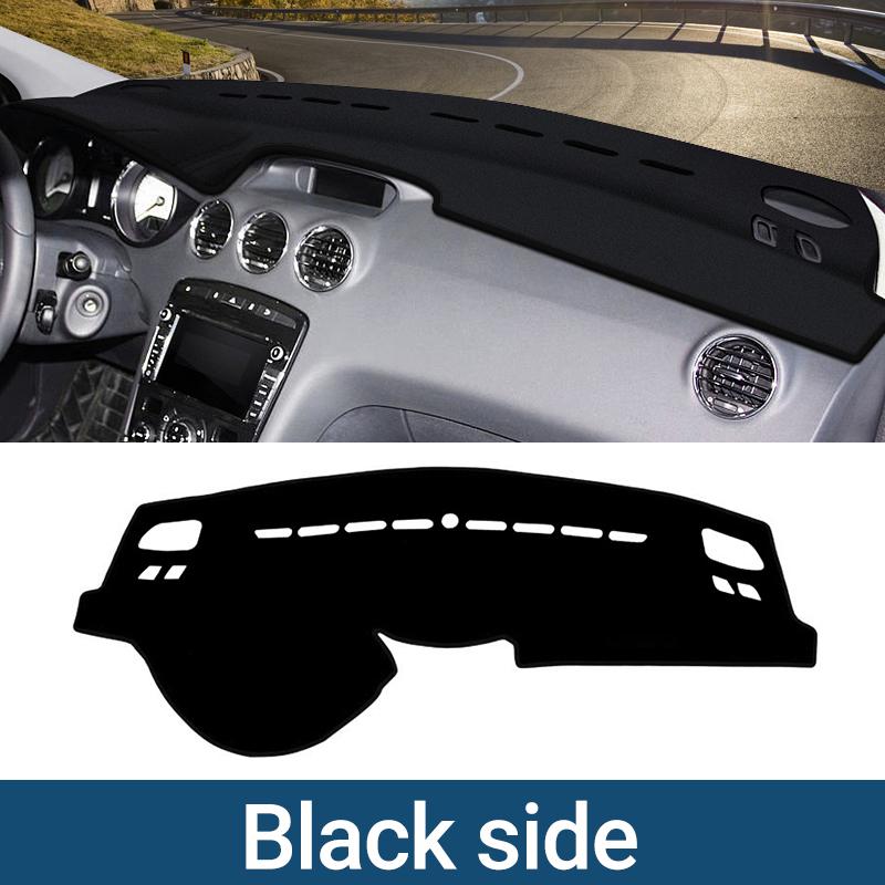 Car Accessories For Peugeot 308 2007 2008 2009 2010 2011 2012 2013 Dashboard Cover Avoid Light Pad Anti-UV Carpets Non-Slip Mats
