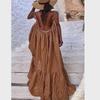 Spot 8078 Umstands-Strandkleid: Europäischer und amerikanischer Stil, sexy ärmelloses Swing-Sommerkleid für Damen