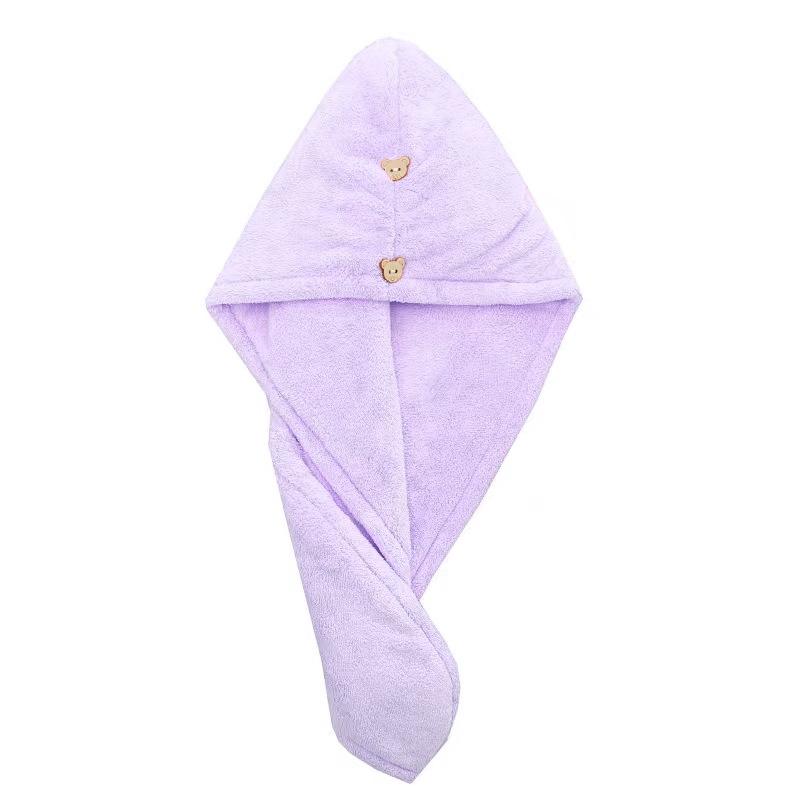 Women's Super Absorbent Quick-Drying Adult Hair Towel - Non-Shedding, Perfect for Long Hair