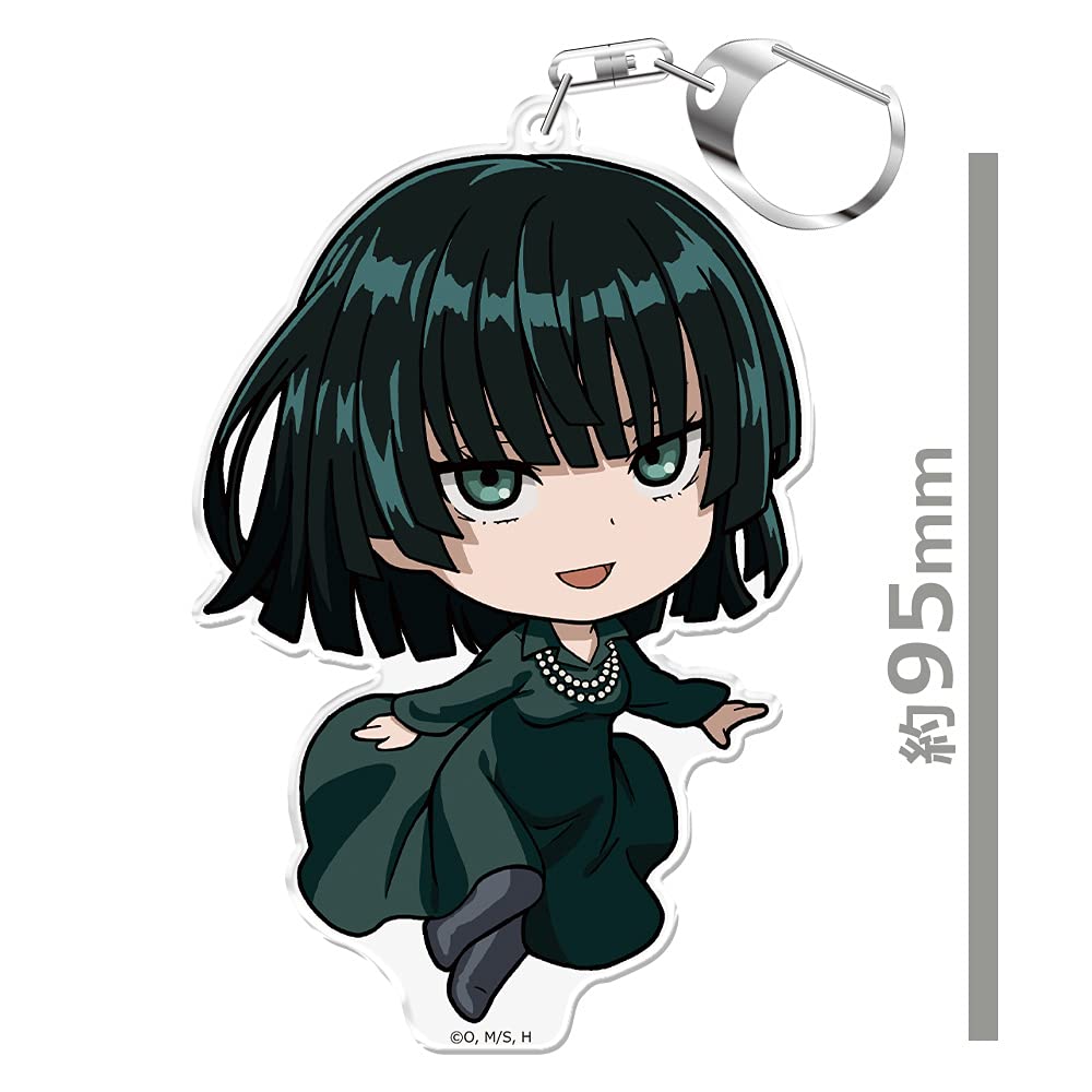 Azu Maker Man Puni Keychain Hellish Fubuki One-Punch Colle! (with Stand)