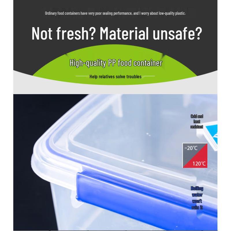 Contenitore Trasparente Grande per Alimenti Gureide