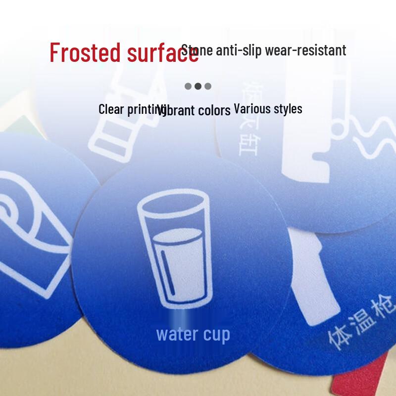 5S Workspace Item Positioning Stickers