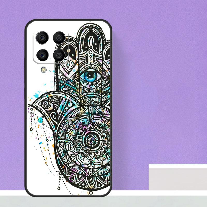 Hamsa Hand of Fatima Case For Samsung Galaxy M31 M16 M36 M56 M33 M53 M13 M12 M32 M52 M20 M15 M55 M14 M35 M34 M54