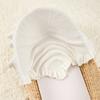 Autumn Winter Blanket Baby Lotus Leaf Edge Blanket Comfortable Cotton Knitted Strollers Cover Children's Bed Throw