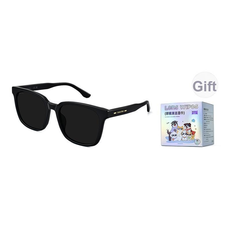 

Calvin Klein Cool Driving UV Protection Sunglasses Square Unisex sunglasses CK25565SLBK 001