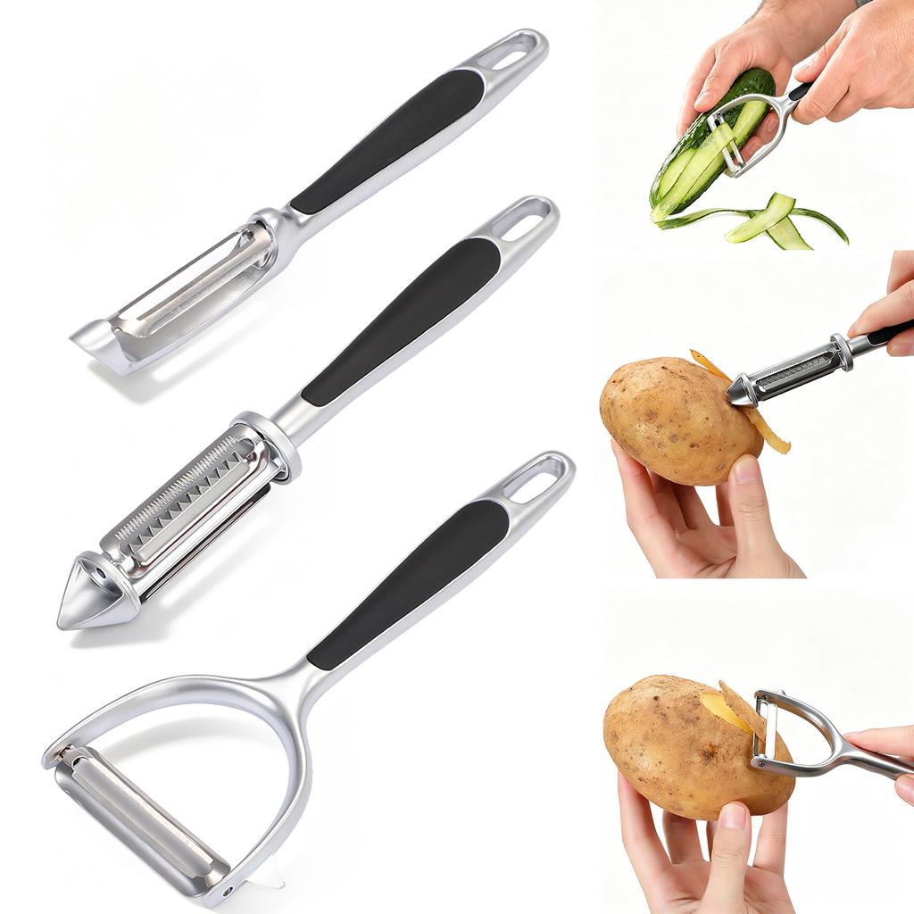 Multi-Purpose and Vegetable Peeler for Kitchen, Potato Cucumber and Peeling Tool, Ergonomic Handheld Kitchen Gadget