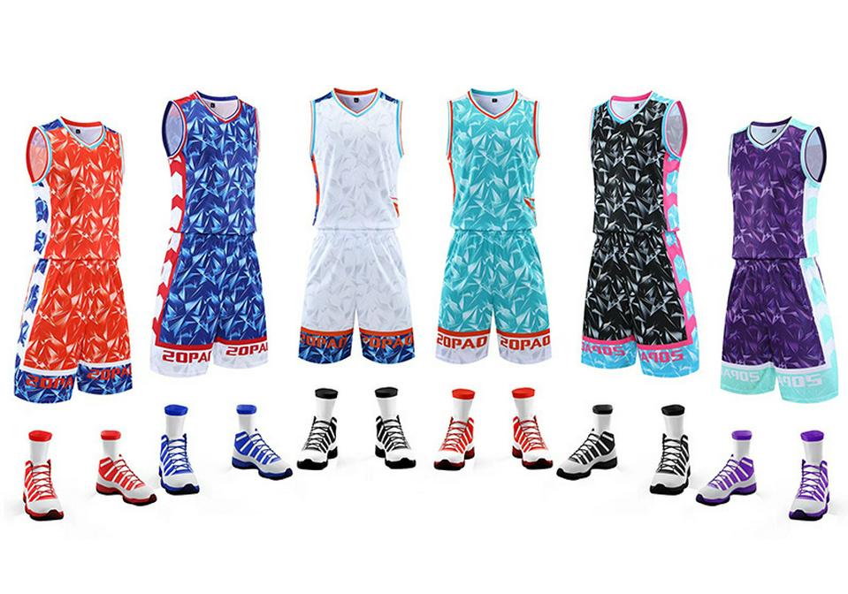 Set di Maglie da Basket da Uomo ad Asciugatura Rapida per Allenamento & Competizione Studentesca