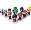 Set of Figures Naruto Naruto Shippuden Itachi Uchiha, Obito, Zetsu, Deidara and Others. 10 Cm 11-in-1