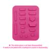 SW 16Pcs/Set Silicone Dust Plug for Laptop Dust Covers Notebook Computer Port Dust Plugs Stoppers HDMI USB RJ45 Interface Cover