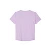 Nike T Shirts Women's Purple Crew Neck Moderate FN2799-512