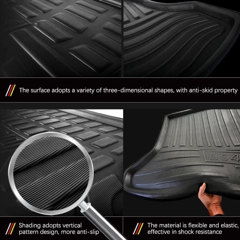 Car Trunk Mat For Ford Territory Accessories Equator Rear Trunk Mat Waterproof Protective Storage Pad Accessories