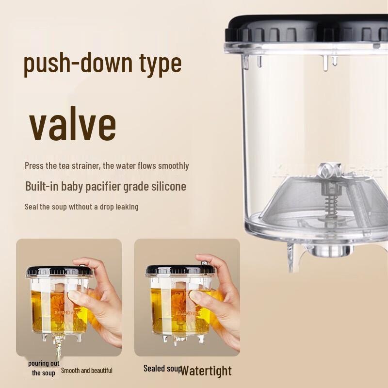 Jinzhao Large Capacity Glass Tea Pot with Infuser Filter
