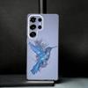 Bird Hummingbird Painting Phone Case For Samsung S25,S24,S21,S22,S23,S30,Ultra,S20,Plus,Fe,Note,10,9,5G Transparent Cover