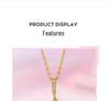 Double Butterfly S925 Sterling Silver Necklace - Elegant Tassel Clavicle Chain for Women