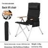 Sea Dog Adjustable Backrest Outdoor Folding Lounge Chair