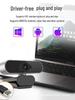 HD Webcam for Online Classes, Exams, Streaming, & Photography - Compatible with Home Desktops & Laptops