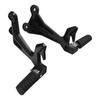 Motorcycle Rear Passenger Footrests Footpegs Brackets For Kawasaki Ninja 650 Z650 2017-2024
