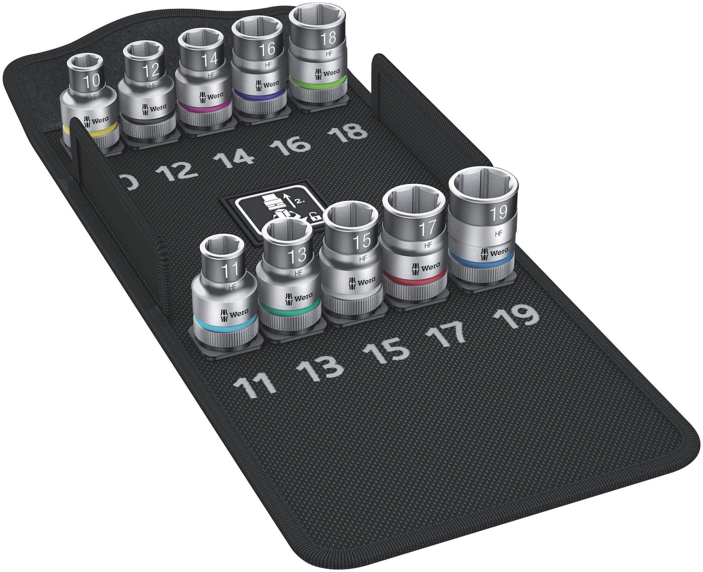

Wera 05004203001 Zyklop Socket Set with Metric Imported from Retention, 1/2 Drive, [Officially Japan]