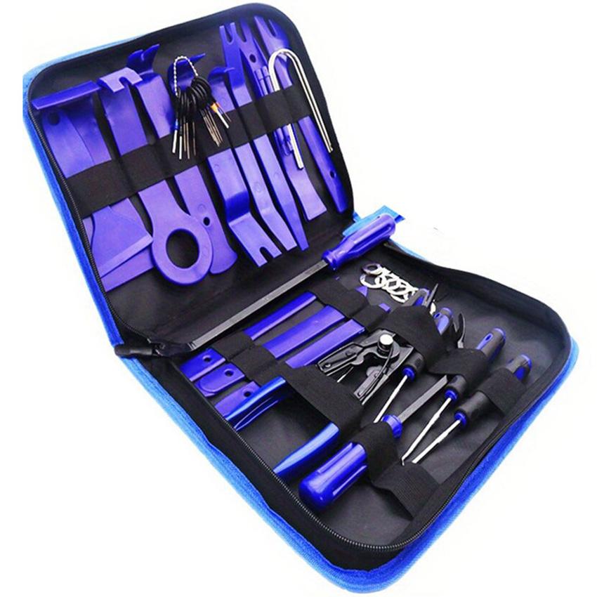 

41 шт., инструмент для снятия обшивки автомобиля, набор инструментов для автомобильной панели, набор инструментов для удаления стерео, автоматические ручные инструменты для разборки