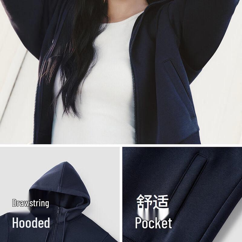 Semir Women's Hooded Curved Sleeve Jacket