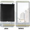Heat-insulating Telescopic Sunshade - No-Drill Suction Cup Retractable Roller Curtain for Car Windshield Balcony Bedroom Kitchen