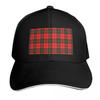 Clan Kerr Tartan Plaid Baseball Cap Luxury Unisex Cap Cute Hip Hop Hat Unisex Ladies Unisexs