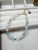 Handmade White Crystal Beaded Bracelet 2025 - Elegant Light Luxury Socialite Style