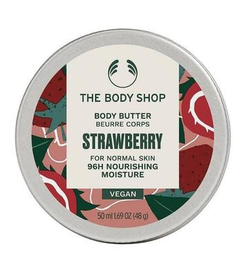 Body Butter - THE BODY SHOP - Strawberry - 50 Ml - Vegan - Cream