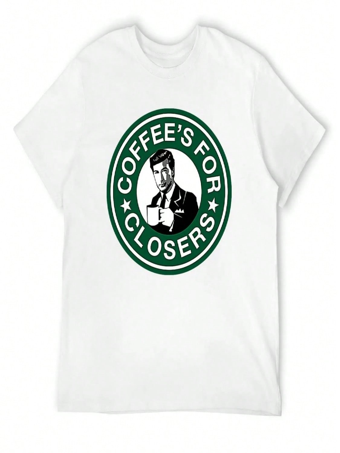 Coffee s For Closers T-Shirt Fashion Shirts Blouse unisexs Workout Shirts S разноцветный
