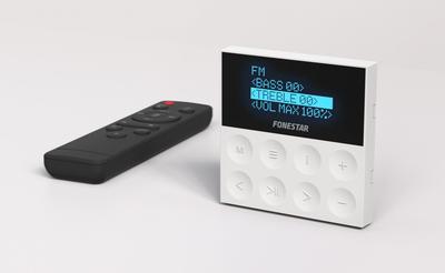 Fonestar KS-AMP - Mini Wall Amplifier with BT/USB/FM, Fonestar