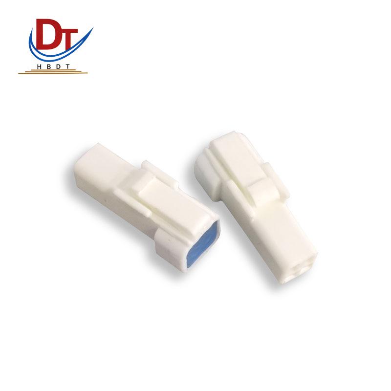 2-Pin Automotive Wiring Harness Connector Plug - JST-02R Plastic Housing for New Energy Applications